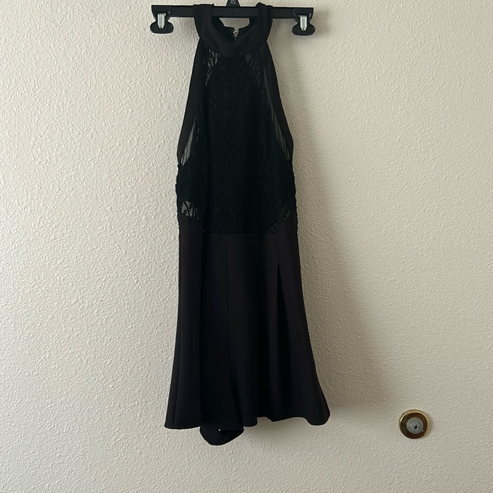 Sexy black rhomper